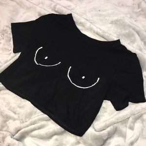 Boobies Crop Top